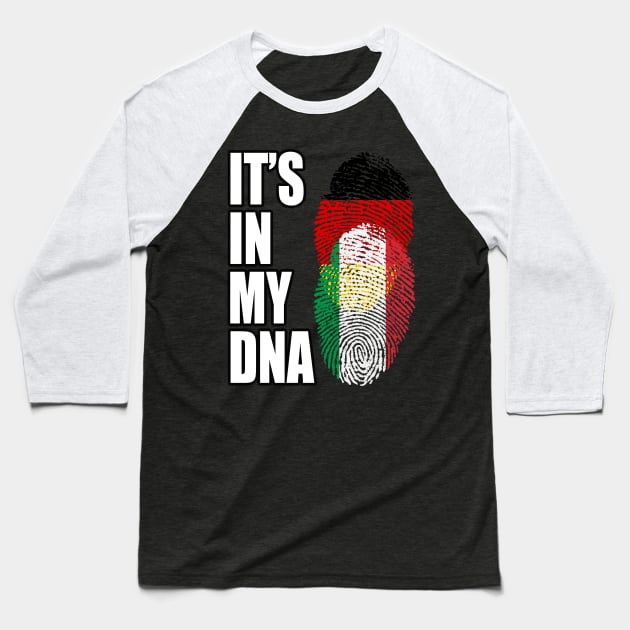 Germany and Italian Mix DNA Heritage Baseball T-Shirt by Just Rep It!!